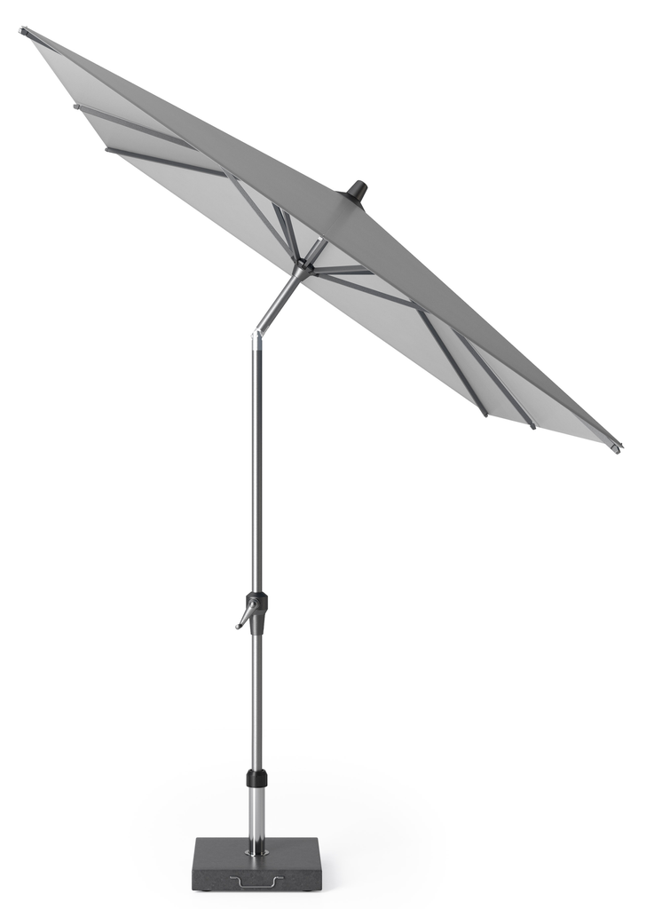 Platinum Sun & Shade parasol Riva 300x200 lichtgrijs.