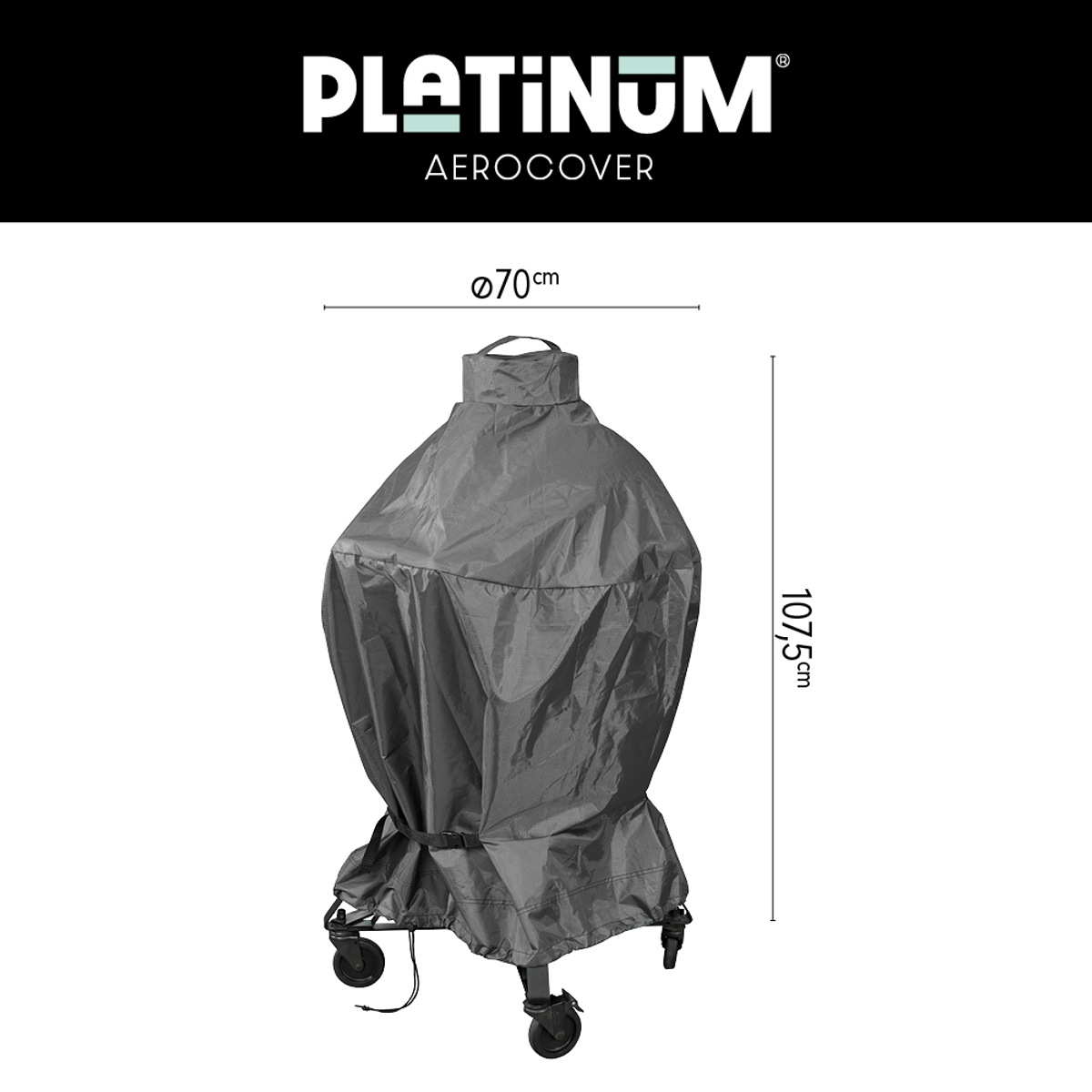 Kamado bbq cover Ø70cm single