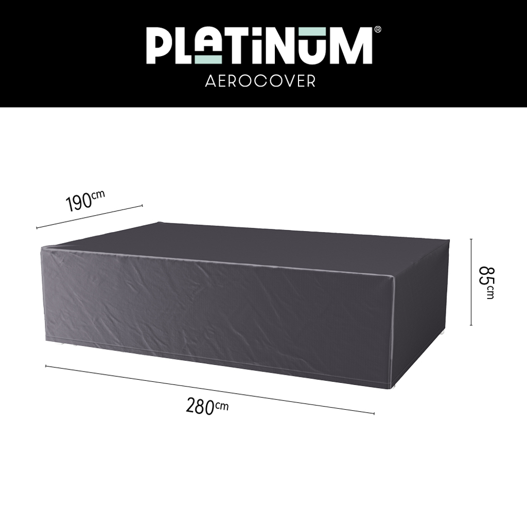 Platinum AeroCover garden set cover 280x190xH85