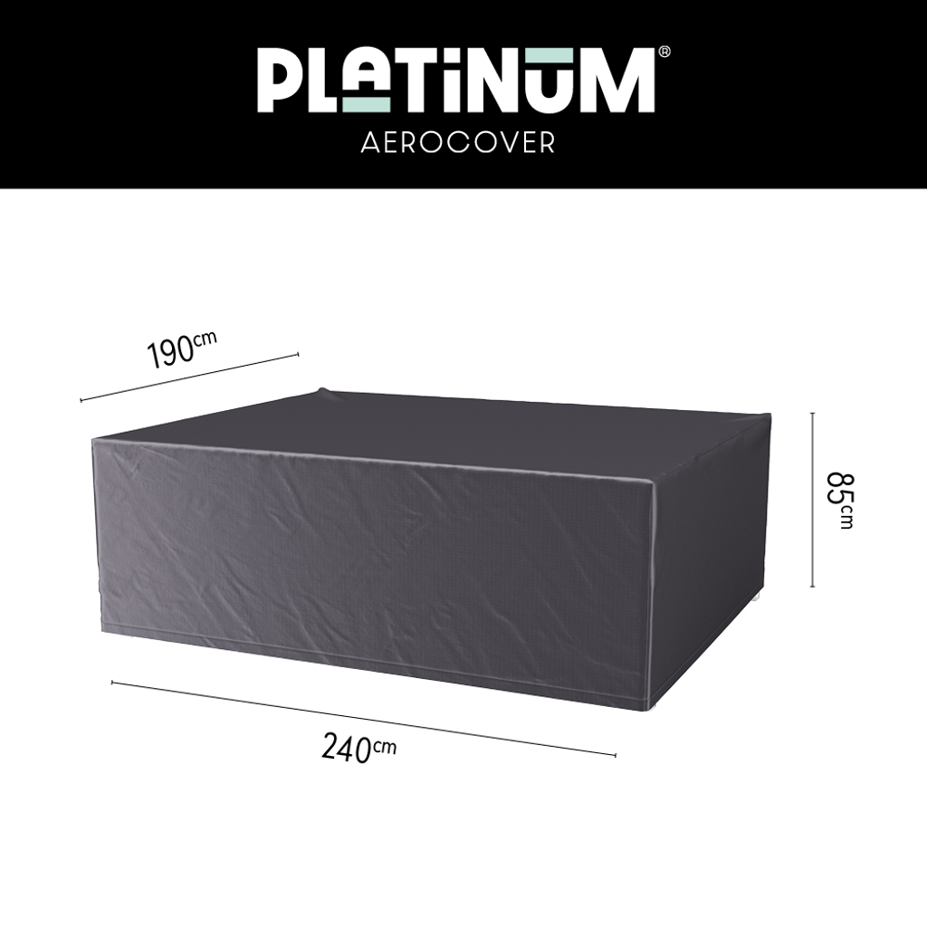 Platinum Aerocover housse de ensemble de jardin 240x190xH85