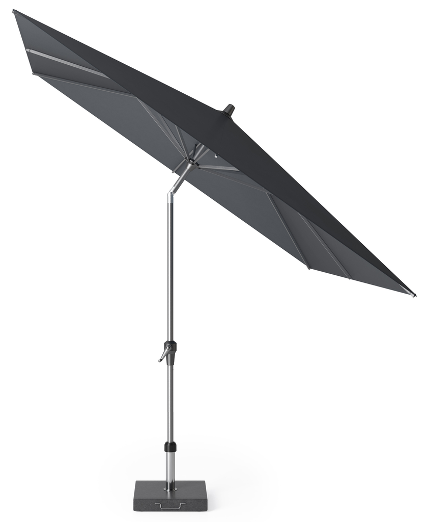 Platinum Sun & Shade parasol Riva 250x250 antraciet.