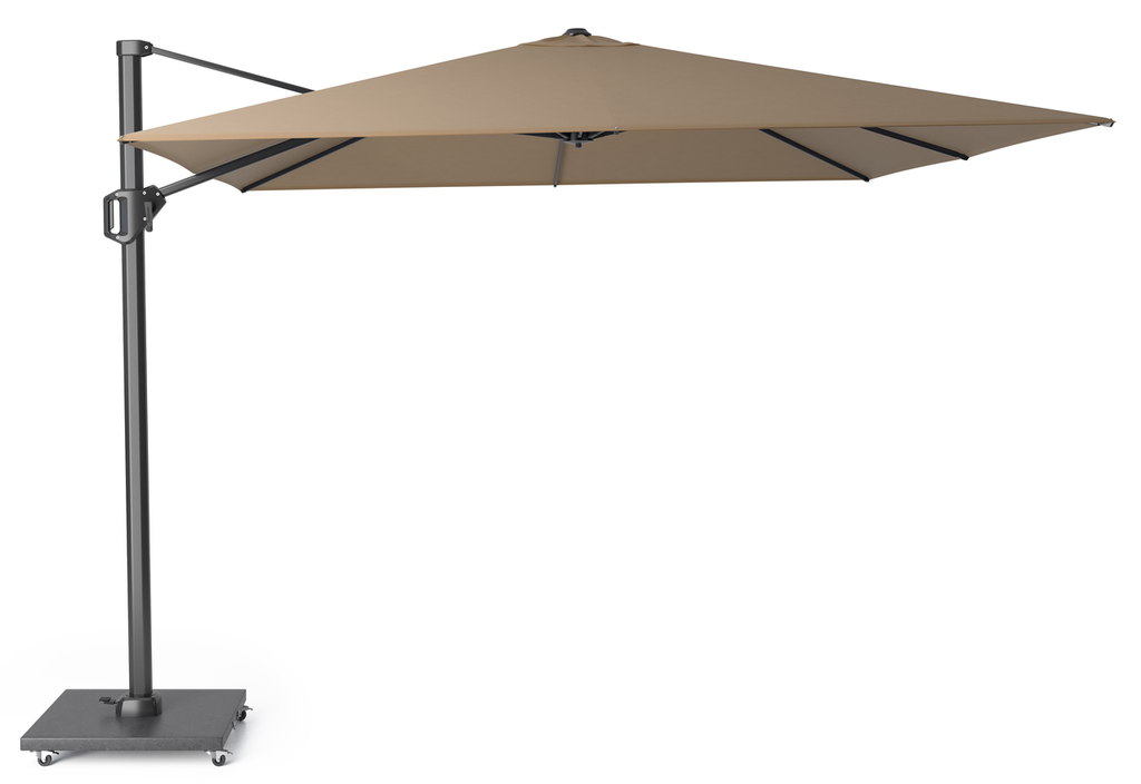 Platinum Sun & Shade Ampelsonnenschirm Challenger  T¹ 3x3 Taupe