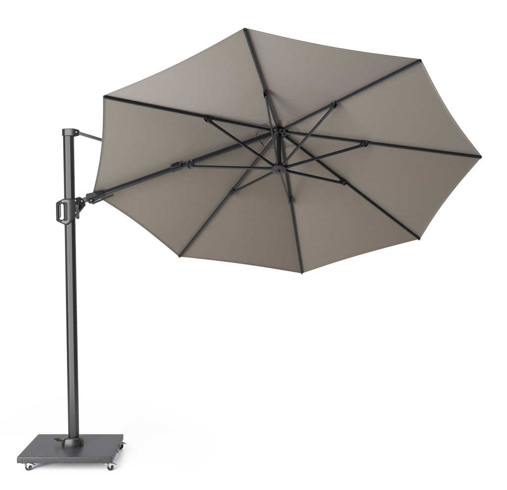 Platinum Sun & Shade parasol déporté Challenger T² premium ø350 Manhattan.