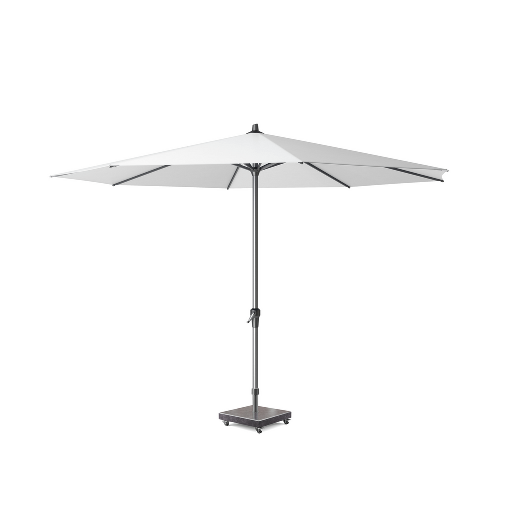 Platinum Sun & Shade Mittelstockschirm Riva Ø4,0 White