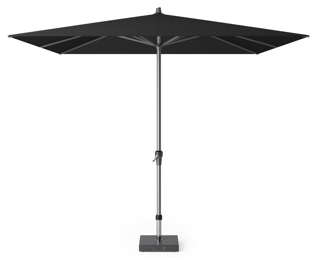 Platinum Sun & Shade parasol Riva 275x275 zwart.