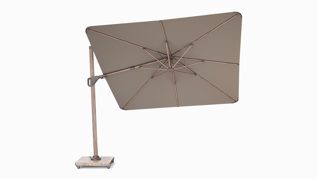 Platinum Sun & Shade zweefparasol Nexus T² Premium Mocha 300x300 Havana.