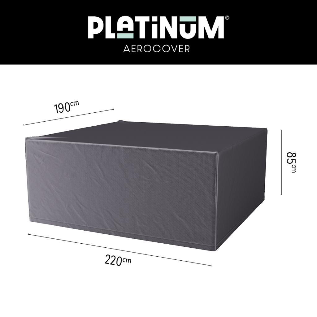 Platinum Aerocover housse de ensemble de jardin 220x190xH85