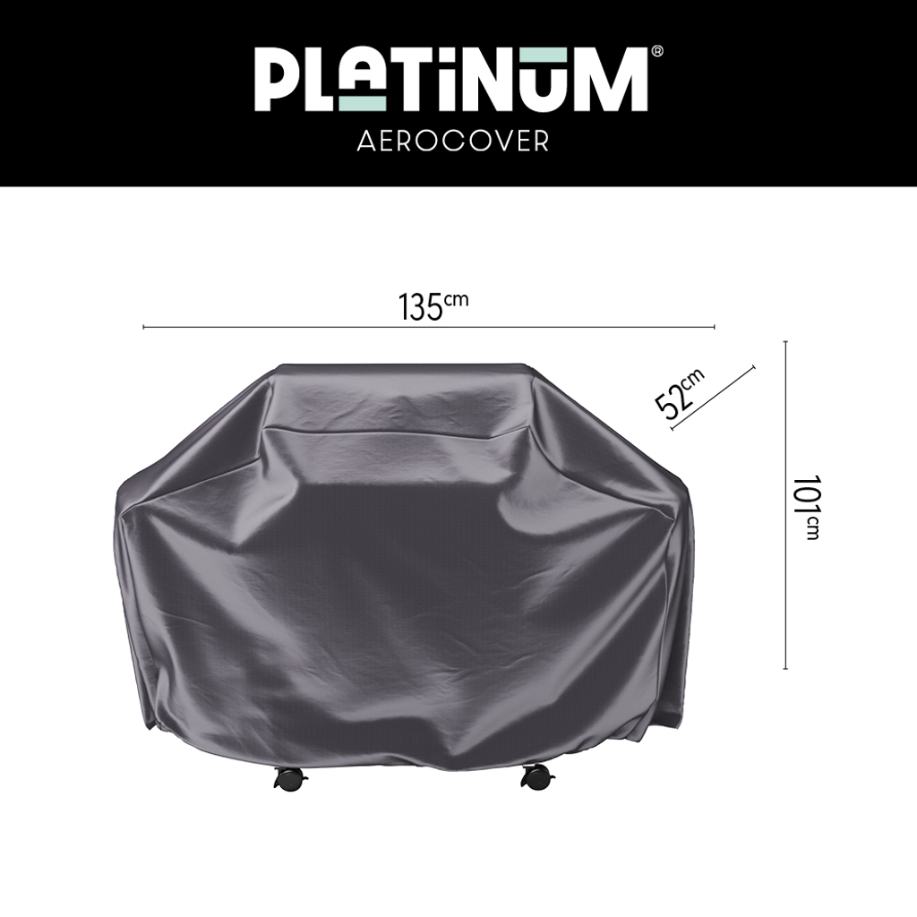 Platinum AeroCover Gasbarbecue hoes 135x52xH101