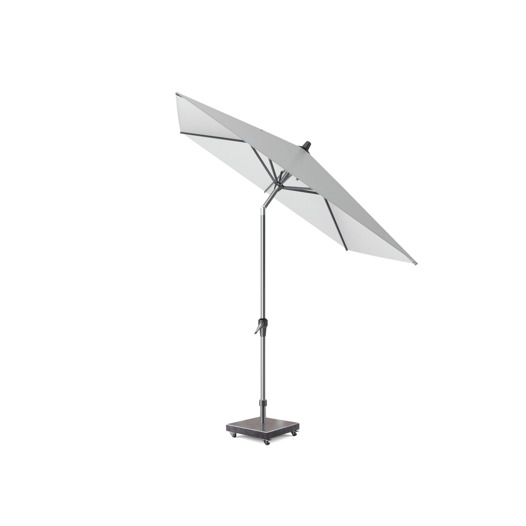 Platinum Sun & Shade Mittelstockschirm Riva 2,5x2 Light grey
