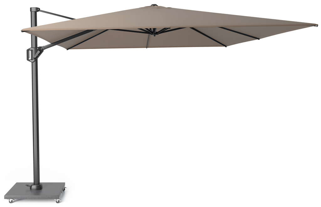 Platinum Sun & Shade zweefparasol Challenger T¹ 400x300 Havana.