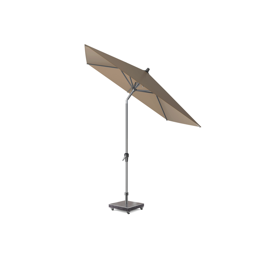 Platinum Sun & Shade parasol Riva 250x200 Taupe.