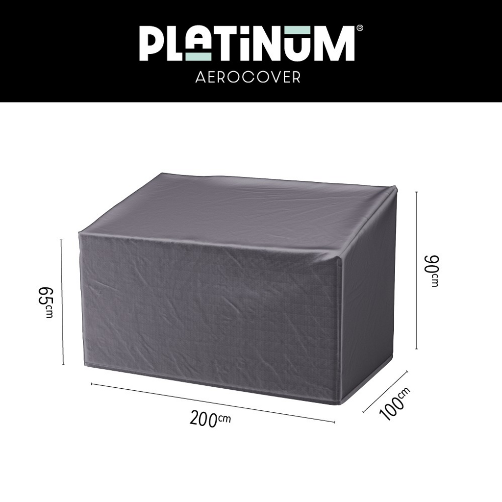 Platinum AeroCover Loungebankhoes hoge rug 200x100xH65/90