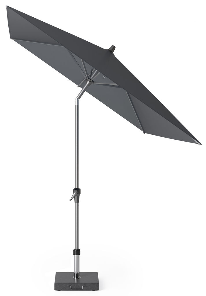 Platinum Sun & Shade parasol Riva 250x200 antraciet.