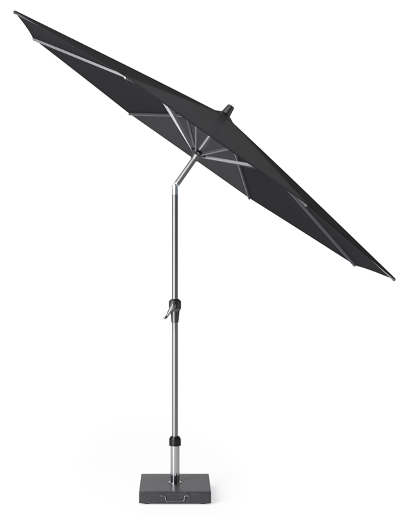 Platinum Sun & Shade parasol Riva premium Ã¸300 Faded black.