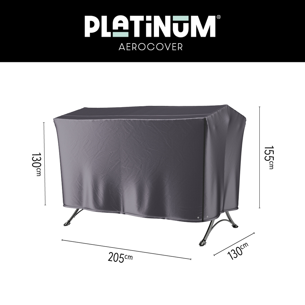 Platinum AeroCover Schommelbank hoes 205x130xH130/155