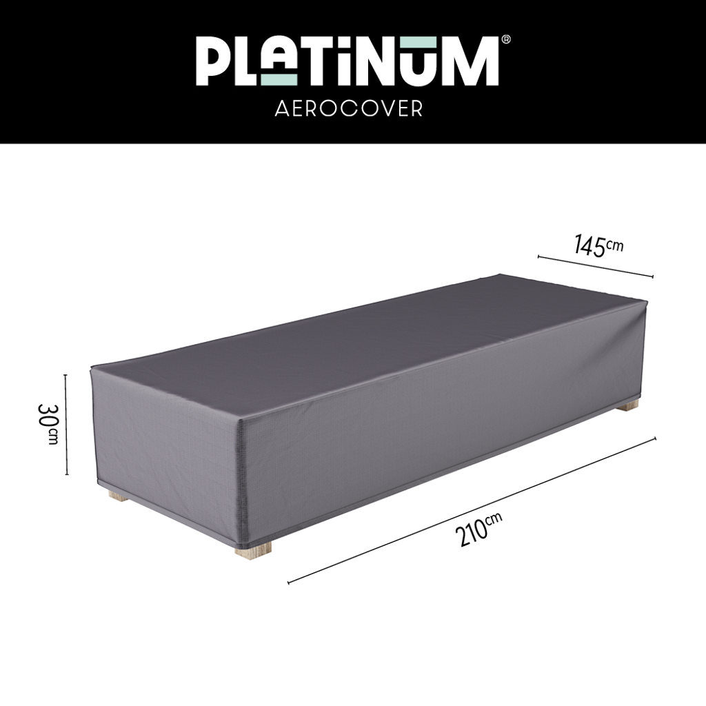 Platinum AeroCover Loungebedhoes 210x145xH30
