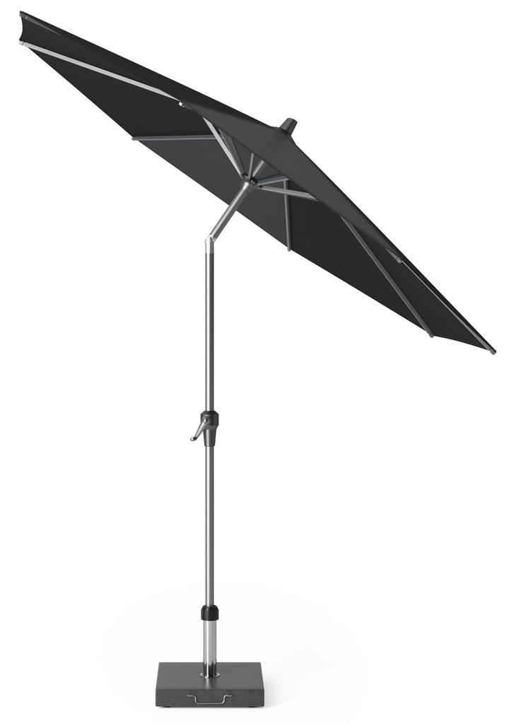 Platinum Sun & Shade parasol Riva ø250 zwart.