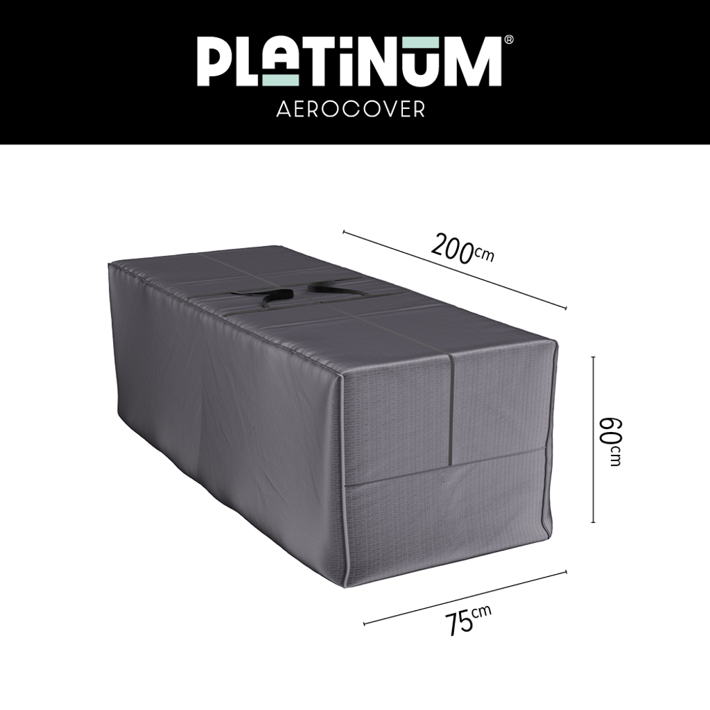 Platinum AeroCover cushion bag lounge set cushions 200x75xH60