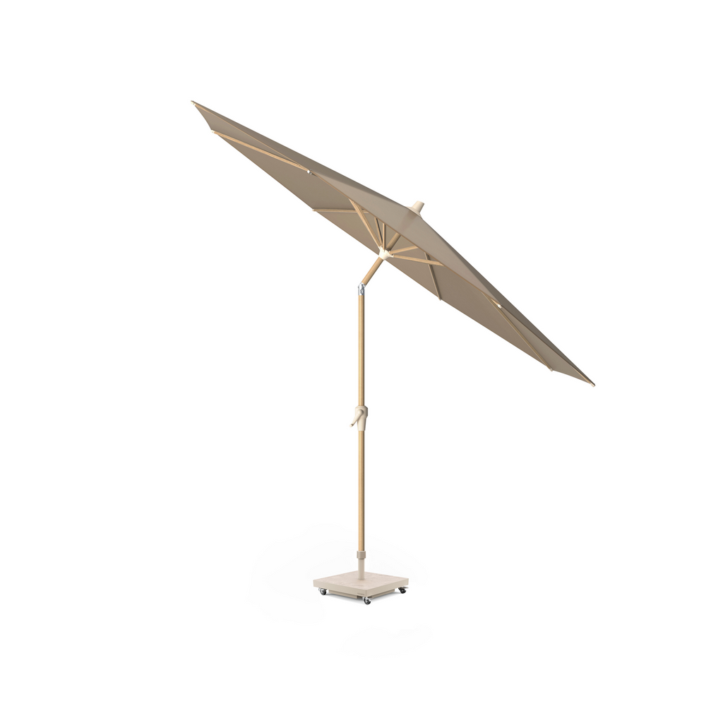 Platinum Sun & Shade parasol Riva Teak look ø250 taupe.