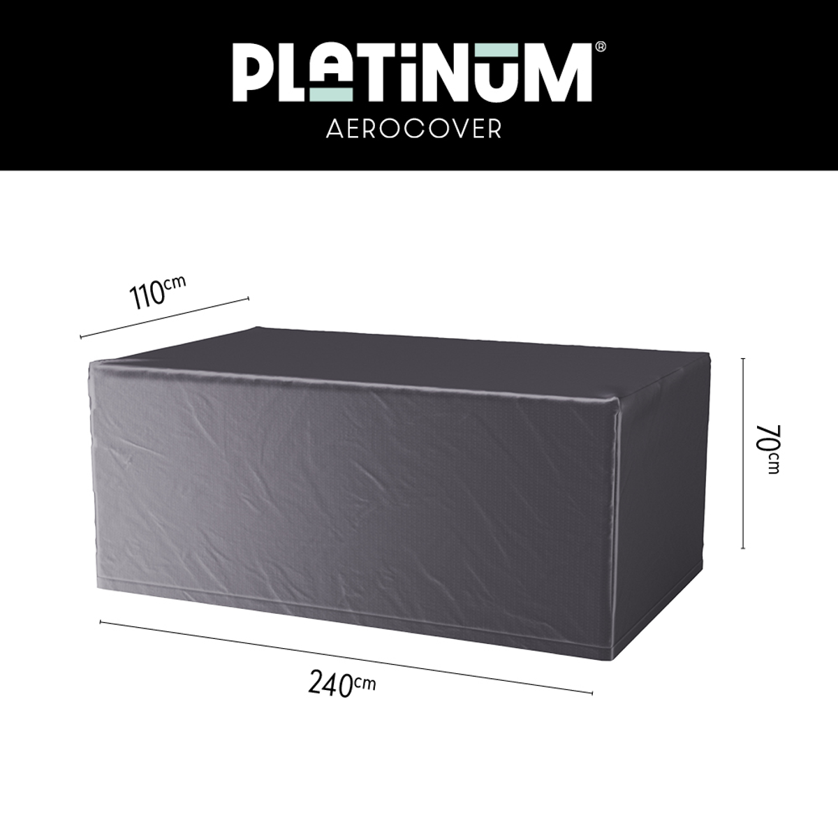 Table cover 240x110xH70 single
