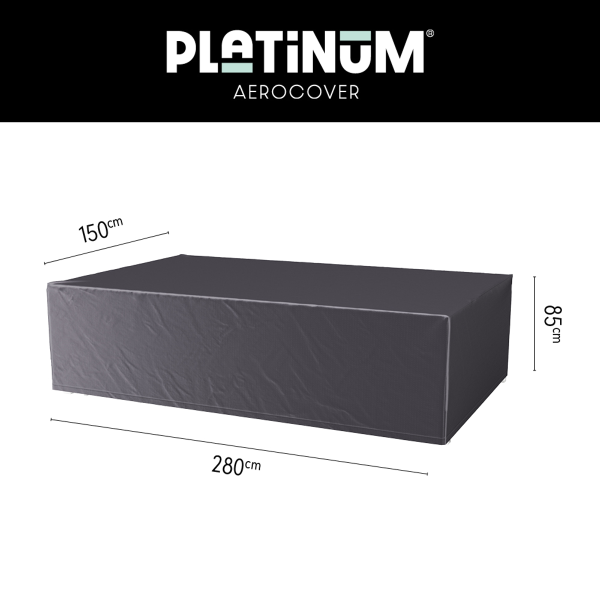 Garden set cover 280x150xH85 single