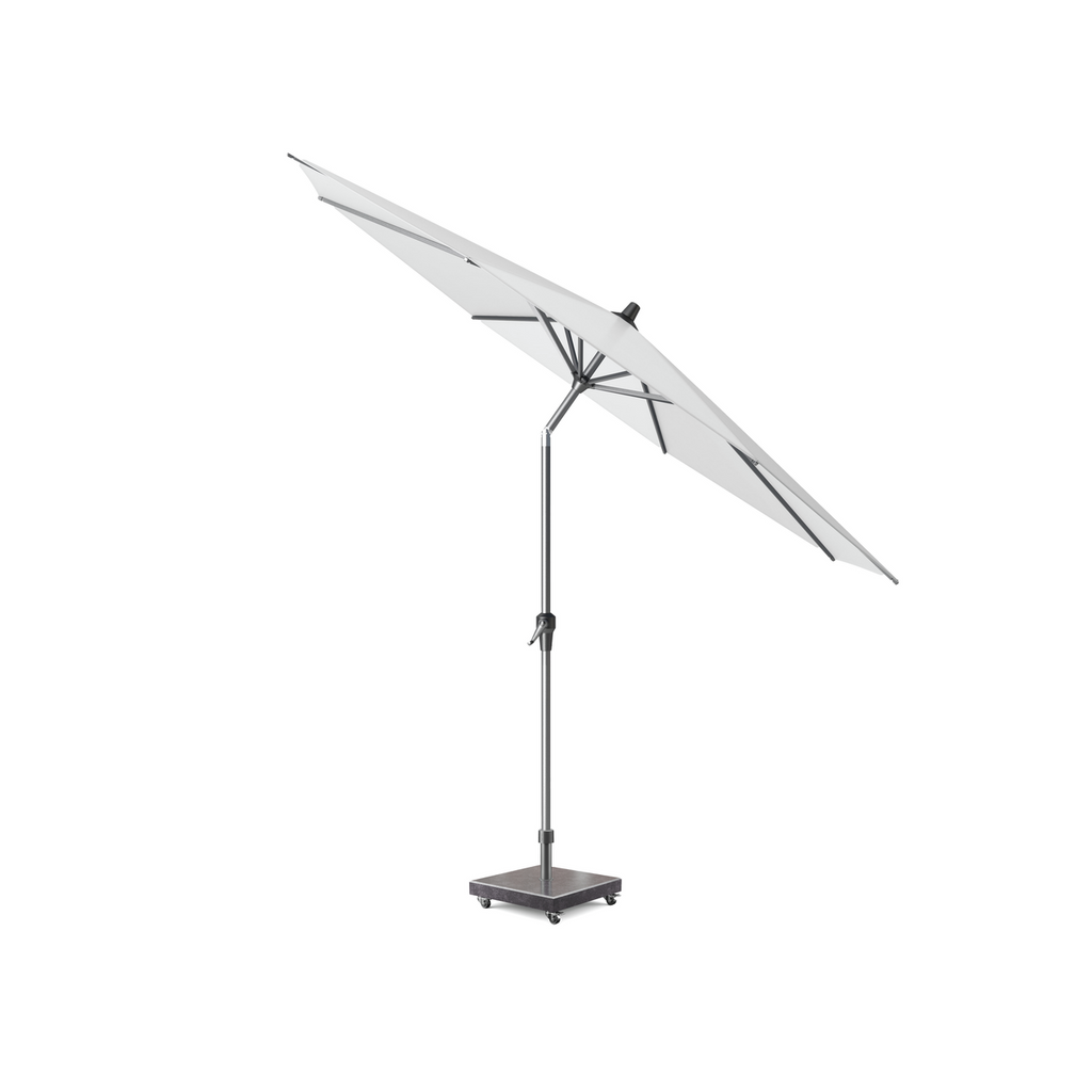 Platinum Sun & Shade parasol Riva ø250 wit.