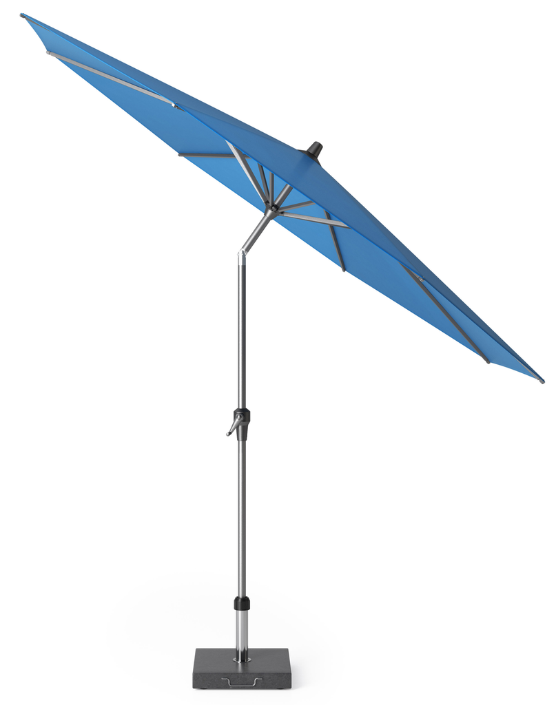 Platinum Sun & Shade parasol Riva ø300 blauw.