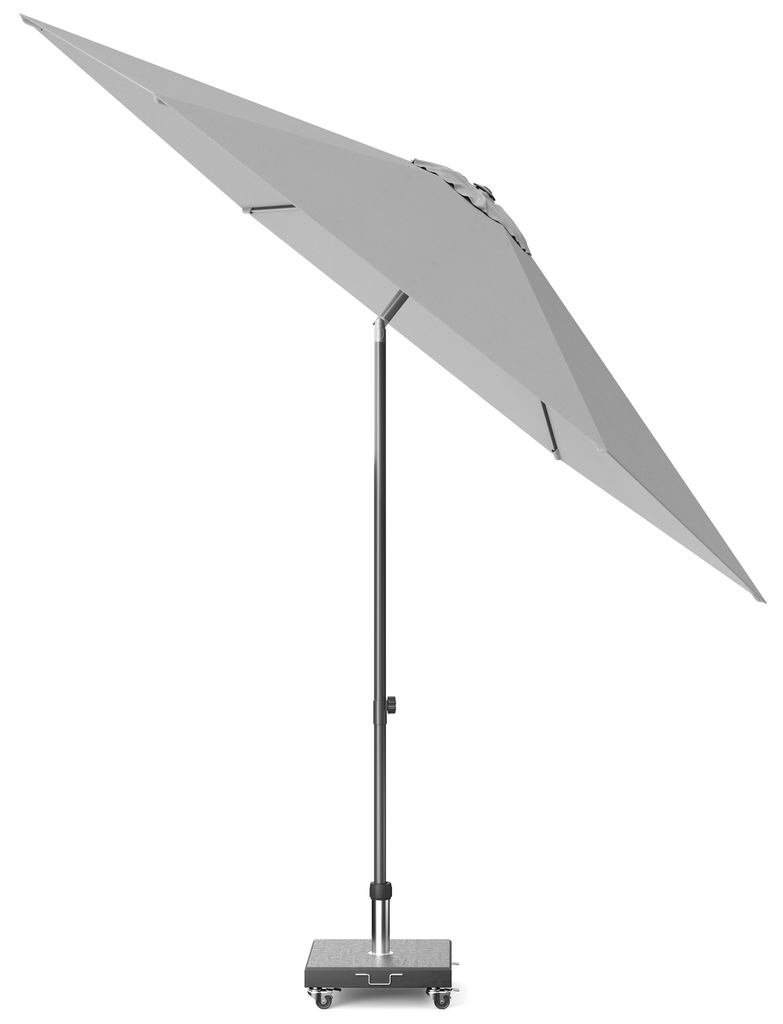 Platinum Sun & Shade parasol Lisboa ø300 lichtgrijs.