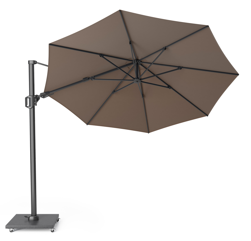 Platinum Sun & Shade zweefparasol Challenger T² premium ø350 Havana.