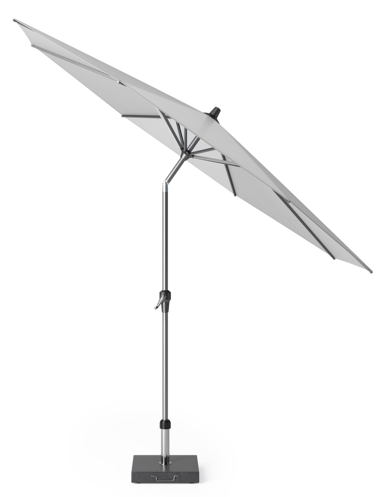 Platinum Sun & Shade parasol Riva ø300 lichtgrijs.