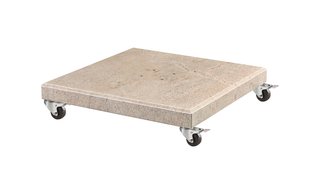 Platinum Sun & Shade Parasol base Venezia 120 kg beige granite
