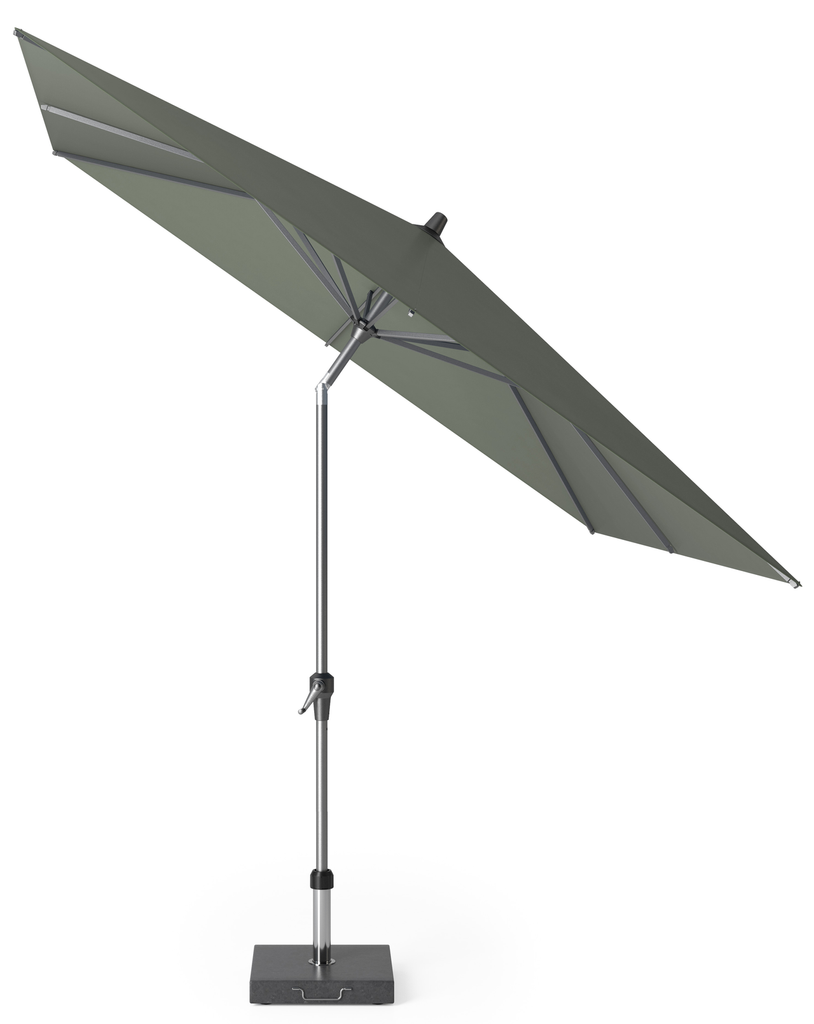 Platinum Sun & Shade parasol Riva 250x250 olijf.