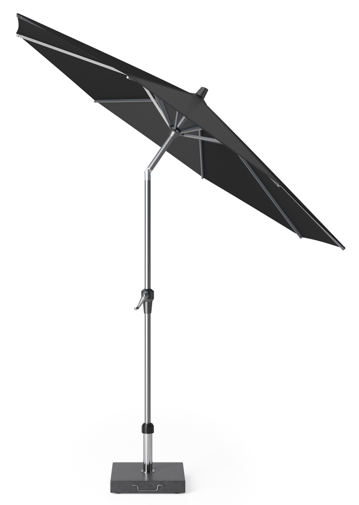 Platinum Sun & Shade parasol Riva ø270 zwart.
