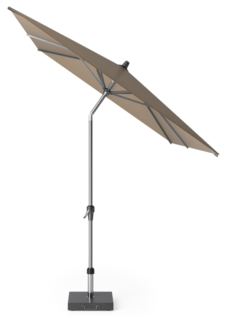 Platinum Sun & Shade parasol Riva 300x200 taupe.