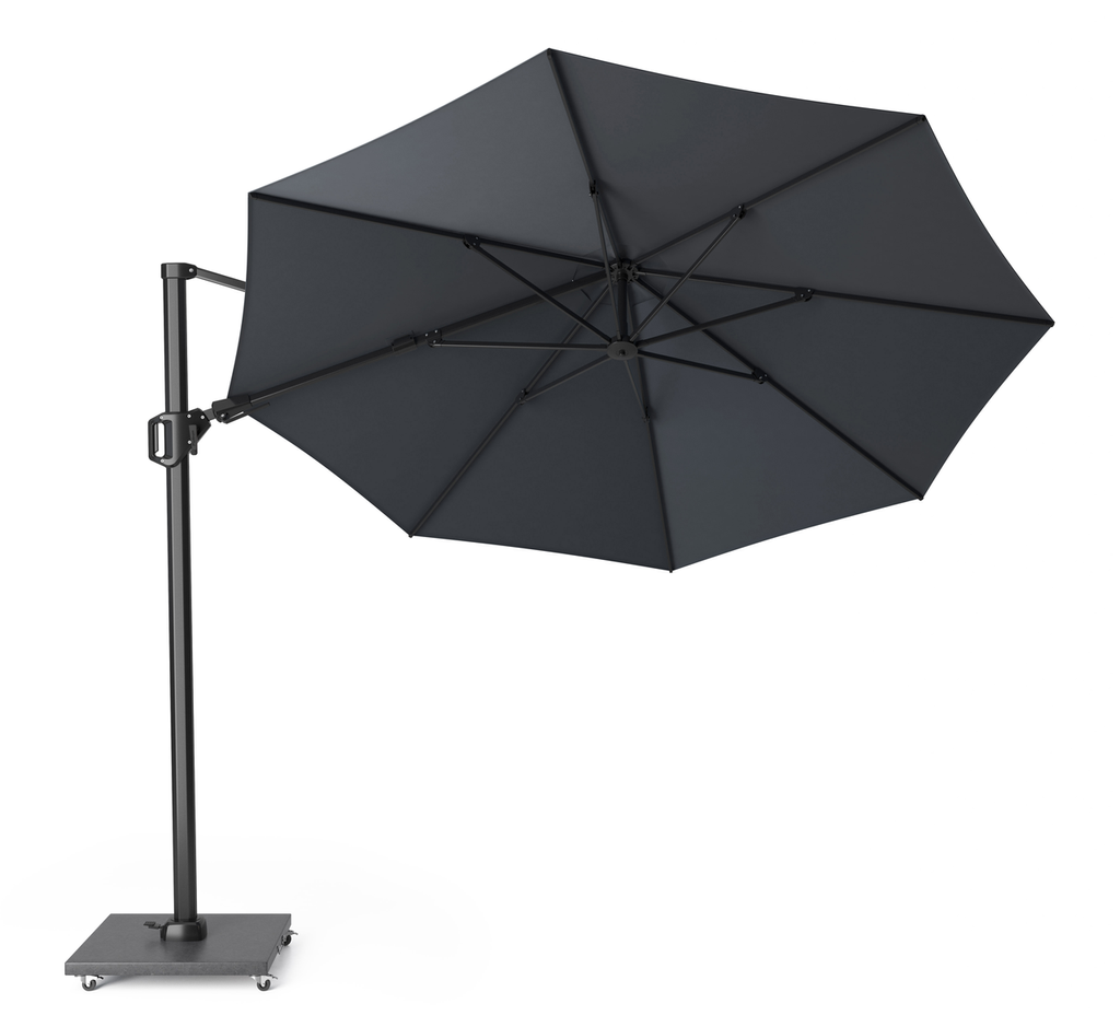 Platinum Sun & Shade parasol déporté Challenger T² ø350 Anthracite.