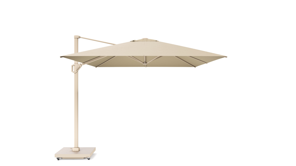 Platinum Sun & Shade Ampelsonnenschirm Challenger T¹ Sandstone, 400x300 Champagne