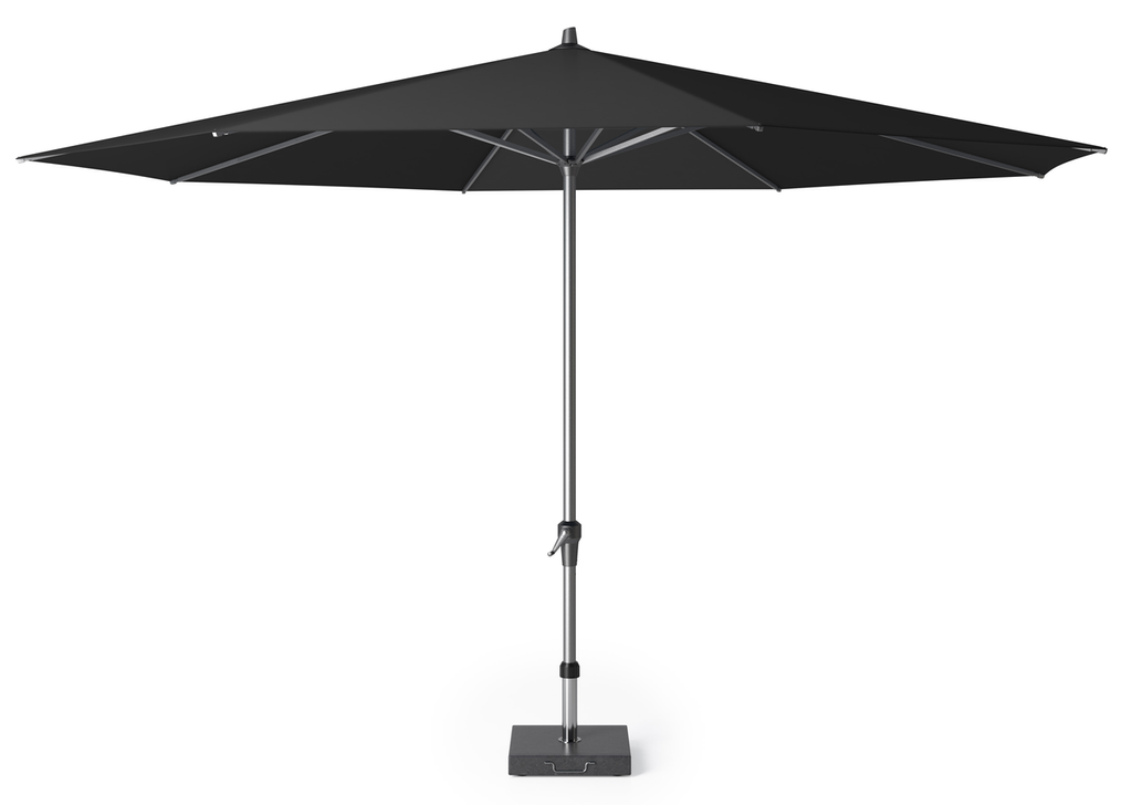 Platinum Sun & Shade parasol Riva ø400 zwart.