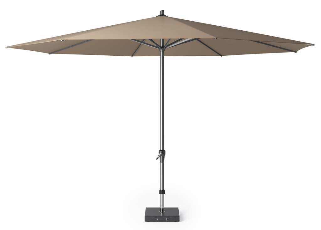 Platinum Sun & Shade parasol Riva ø400 taupe.