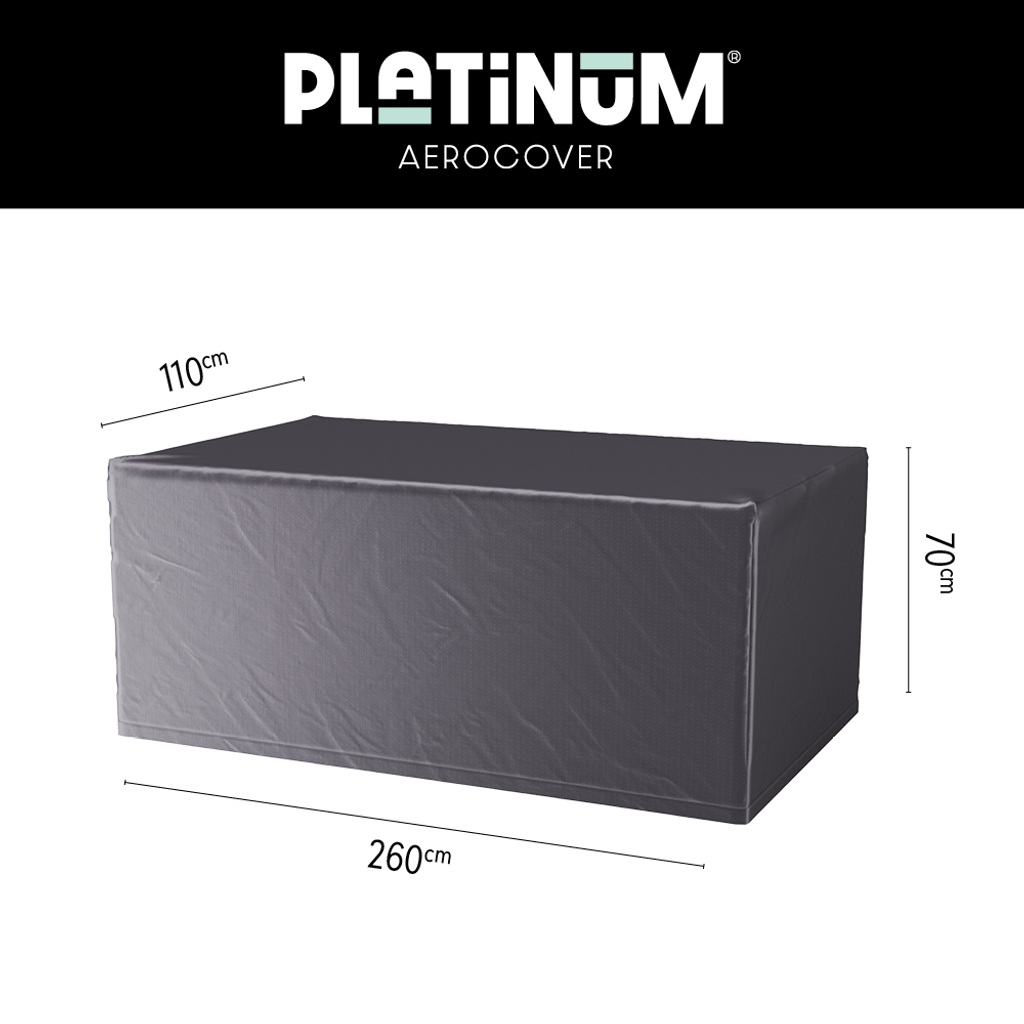 Platinum AeroCover table cover 260x110xH70
