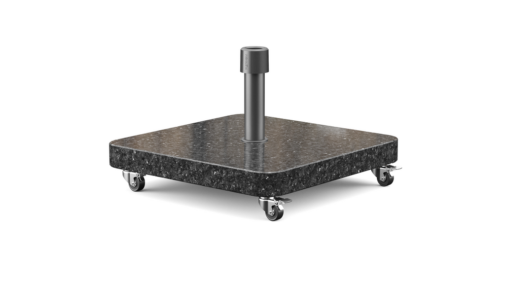 Platinum Sun & Shade parasolvoet Ancona Round Edge  60kg graniet