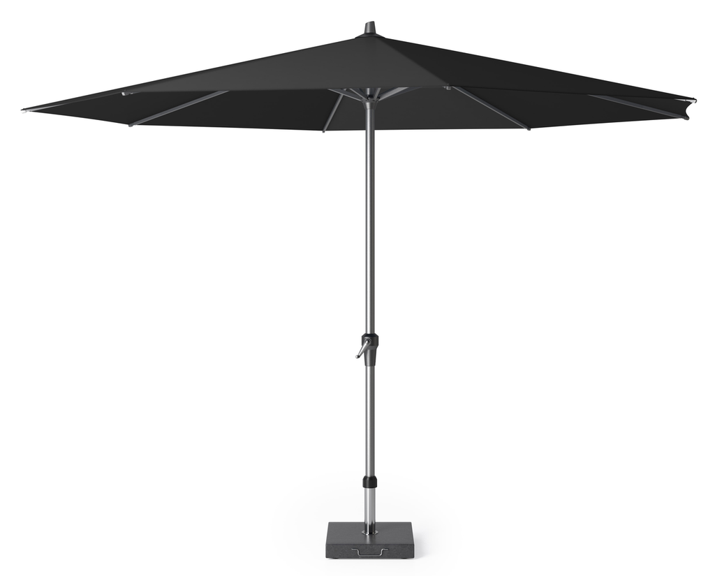 Platinum Sun & Shade parasol Riva ø350 zwart.