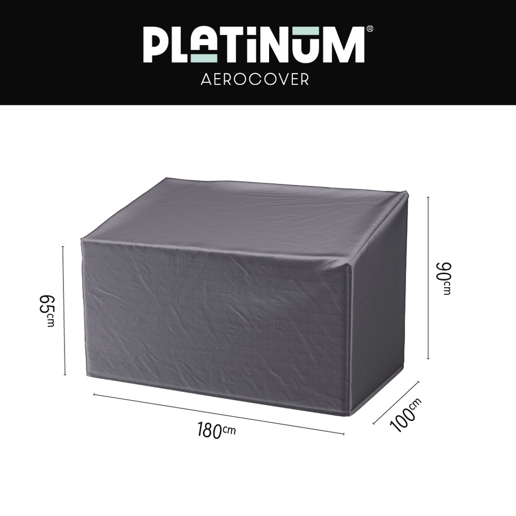 Platinum AeroCover Loungebankhoes hoge rug 180x100xH65/90