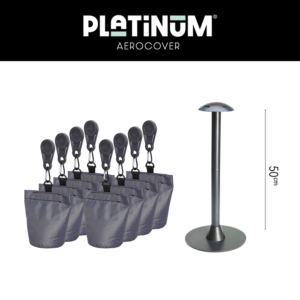 Platinum AeroCover set de support pour housses