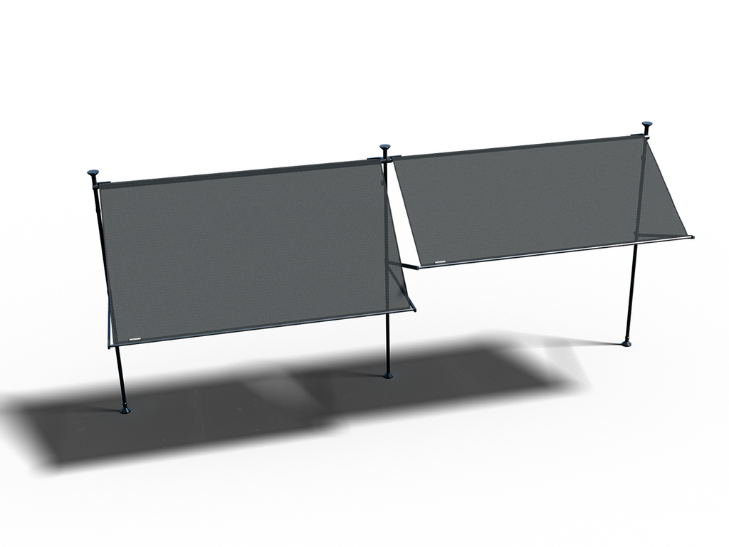 Platinum Sun & Shade flex frame koppelstuk, voor het monteren van meerdere flex frames naast elkaar.