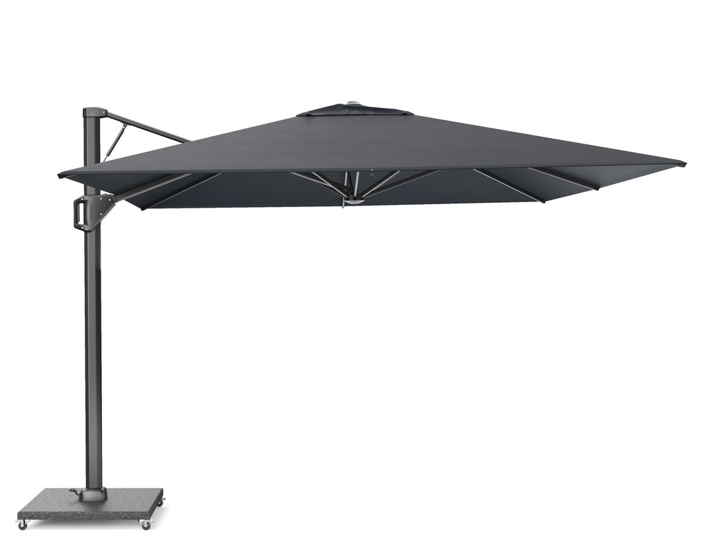 Platinum Sun & Shade zweefparasol Beaufort premium 320x320 Faded black.