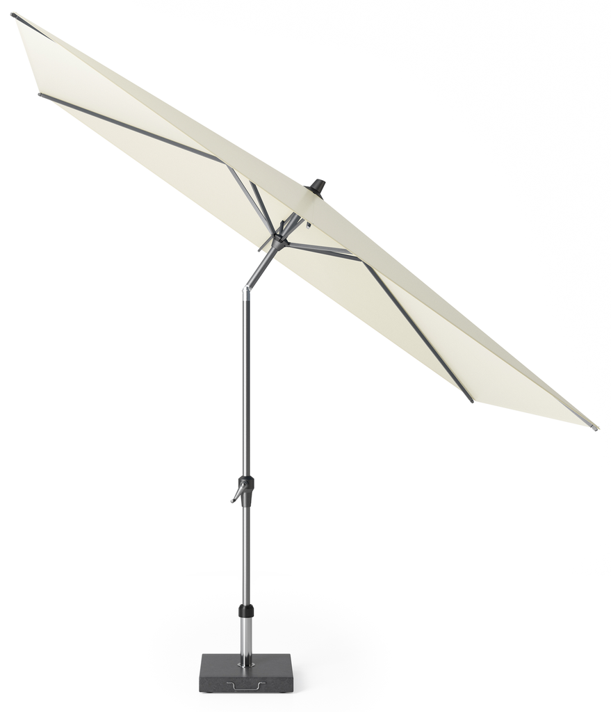 Platinum Sun & Shade parasol Riva 300x200 ecru.