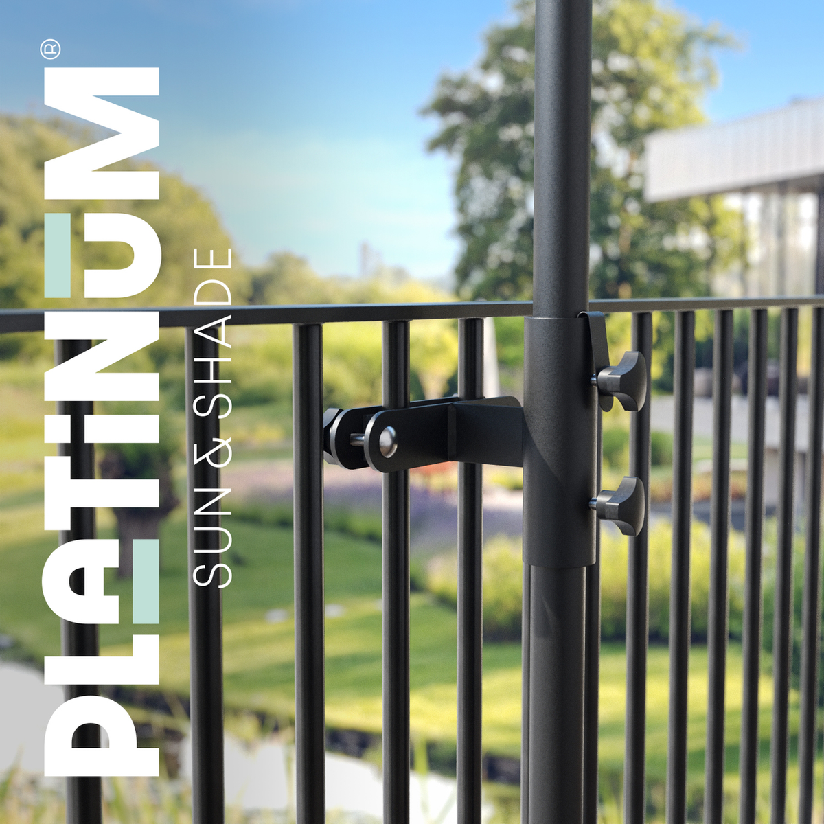 Vertical railing, Ø38mm mood