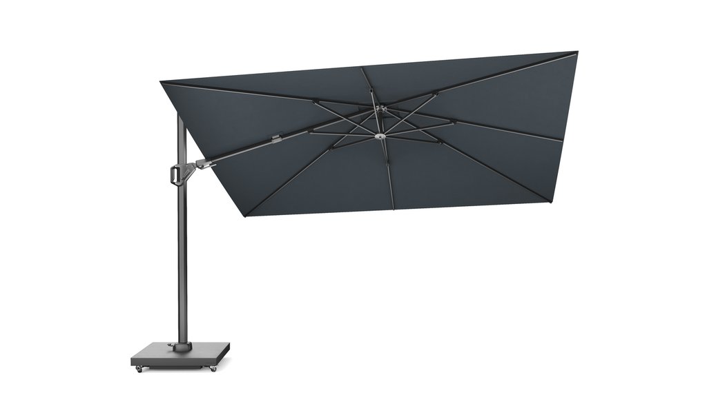 Platinum Sun & Shade Ampelsonnenschirm Challenger T² premium 260x350 Faded Black