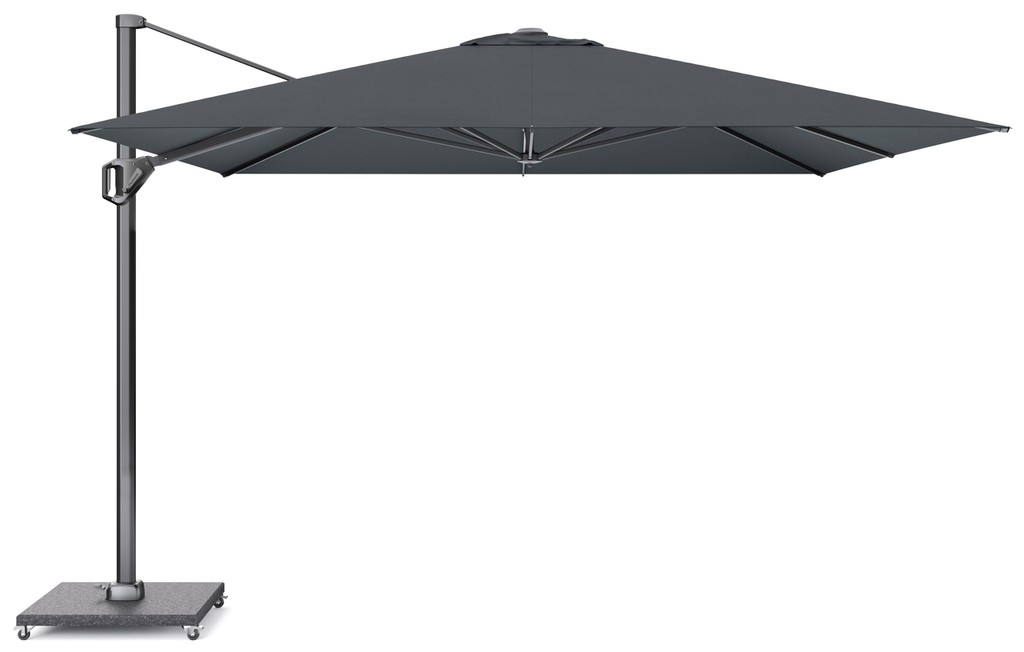 Platinum Sun & Shade Ampelsonnenschirm Challenger T¹ premium 3,5x3,5 Faded black