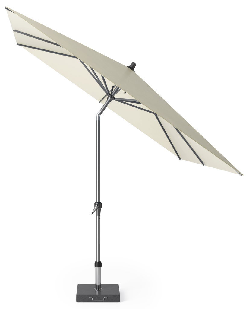 Platinum Sun & Shade parasol Riva 250x250 Ecru.